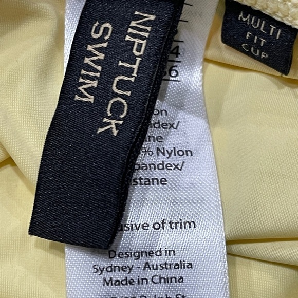 Nip Tuck Sunflower Tummy Control One Piece Swimsuit | Size 4 - Picture 5 of 8